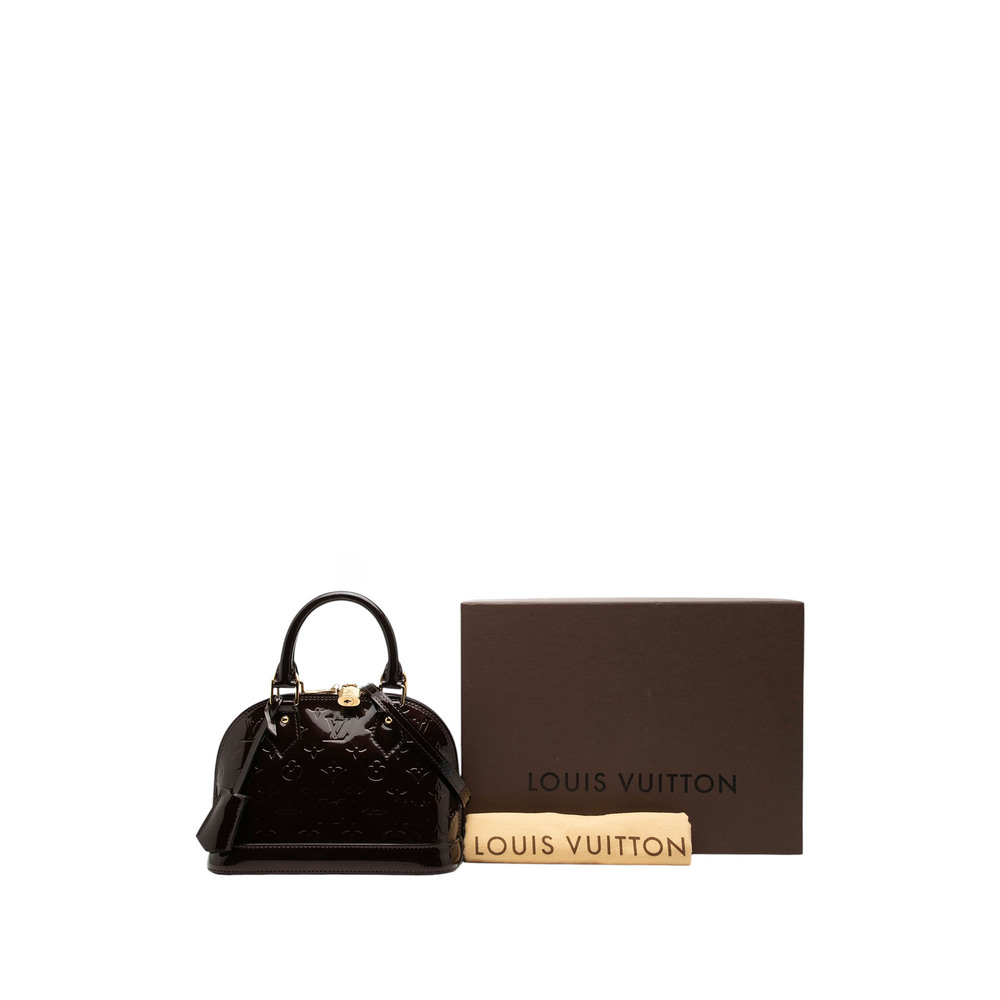 Pre-Loved Louis Vuitton Monogram Vernis Alma BB - Picture 8 of 8